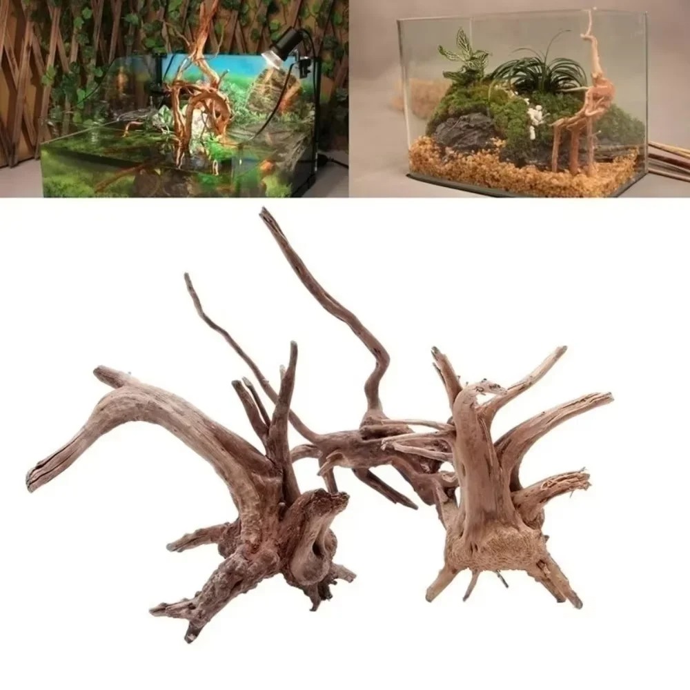 Aquarium Fish Saltwater - 15-20CM Natural Driftwood Aquarium Decor -