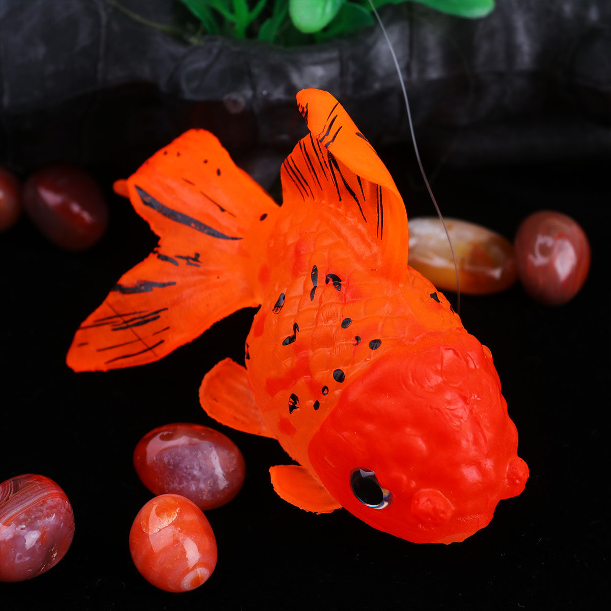 Aquarium Fish Artificial - Artificial Silicone Goldfish Fish Tank Aquarium