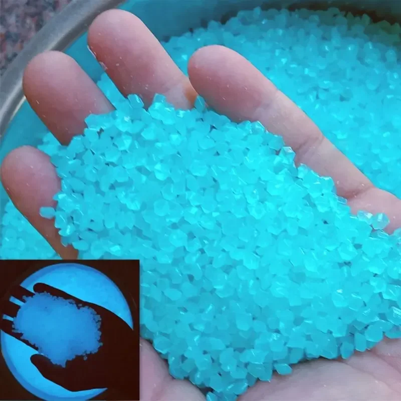 Aquarium Fish Glow In The Dark - 1000pcs 3-5mm Luminous Sand Glow in