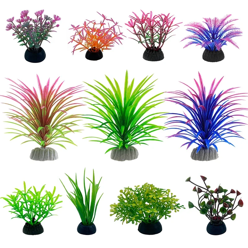 Aquarium Fish Artificial - PVC Aquarium Decorative Simulation Artificial Leaves