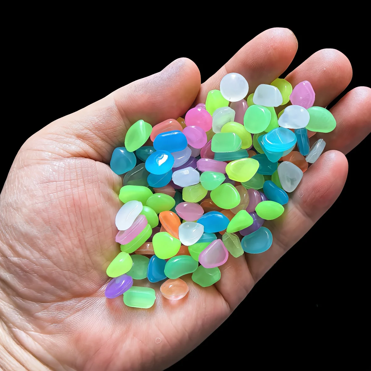 1CM 100pcs Color Goose Stone L - đánh giá và giá Aquarium Fish Saltwater