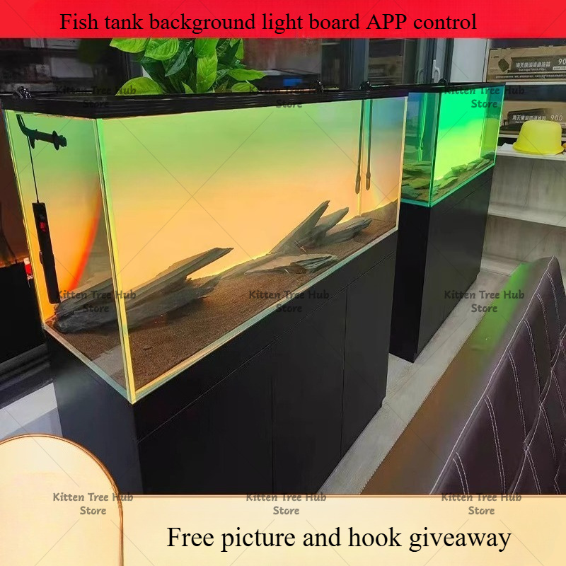 Fish Tank Background Board LED - đánh giá và giá Aquarium Fish Rainbow