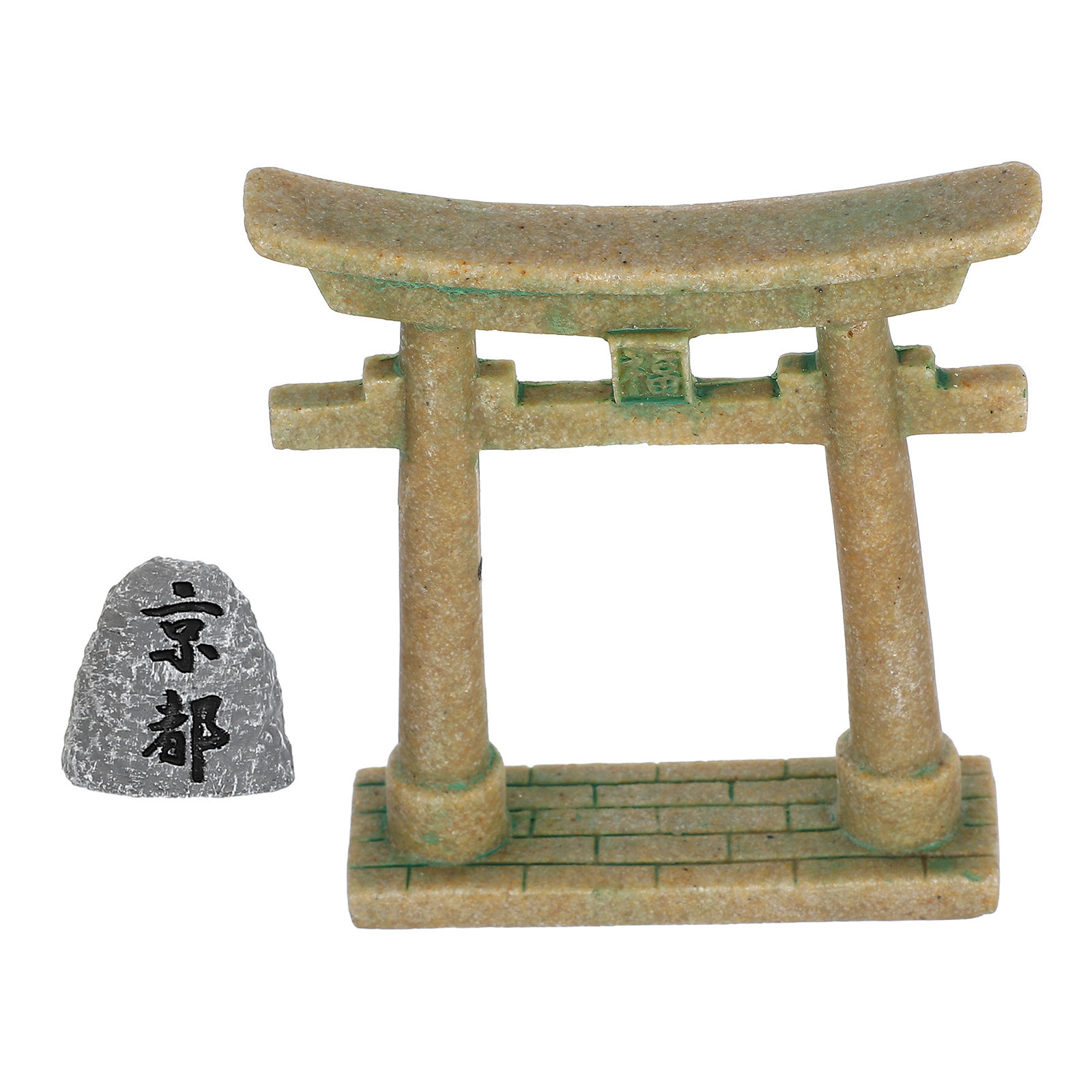 Miniature Japanese Torii Gate  - đánh giá và giá Aquarium Fish Japanese