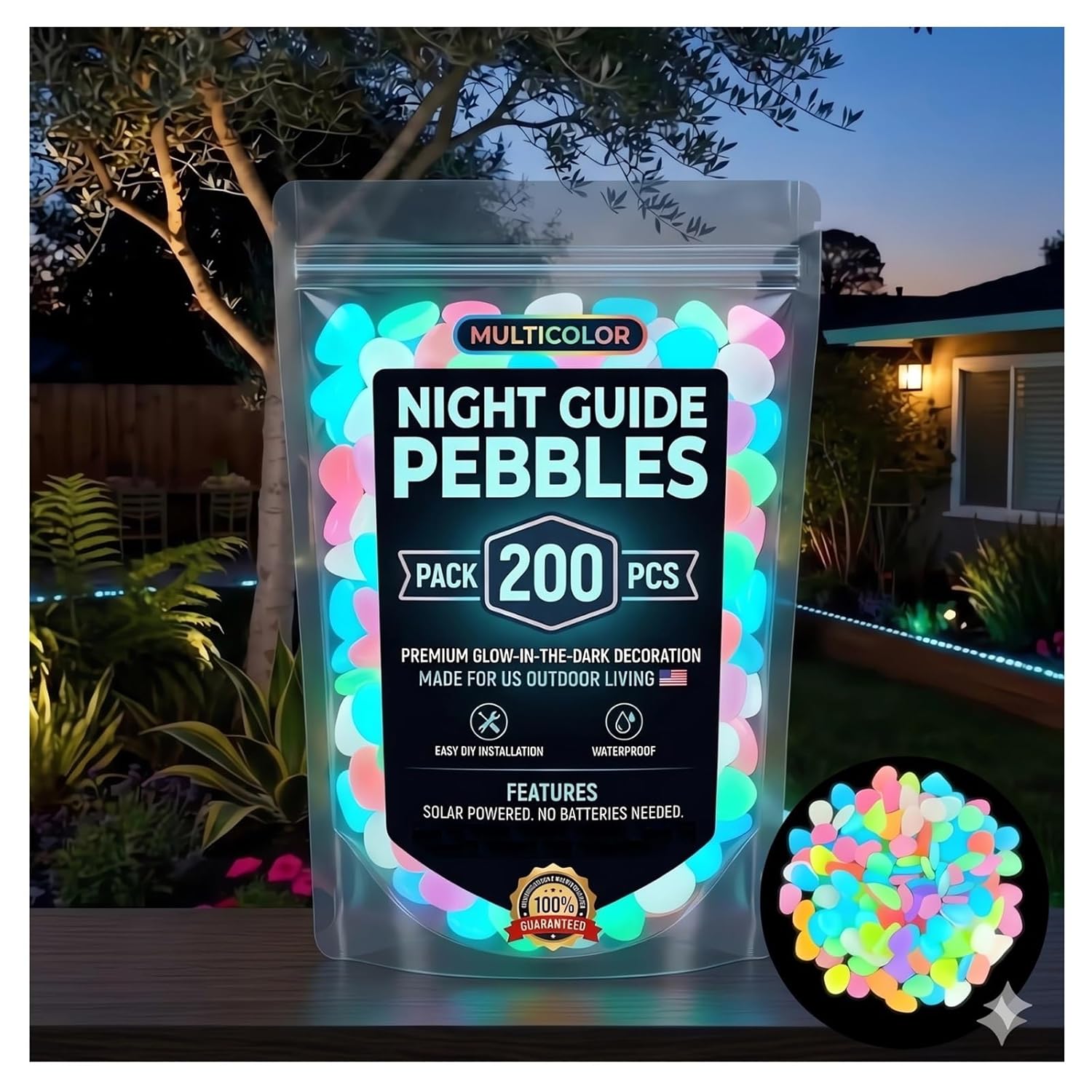 2026 Colored Night Glow Pebble - đánh giá và giá Aquarium Fish Rainbow