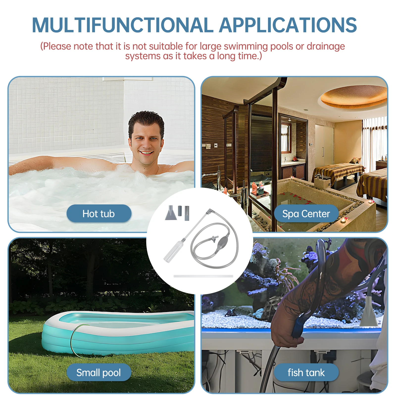 Hot Tub Vacuum Cleaner 10ft Sw - đánh giá và giá Aquarium Fish House