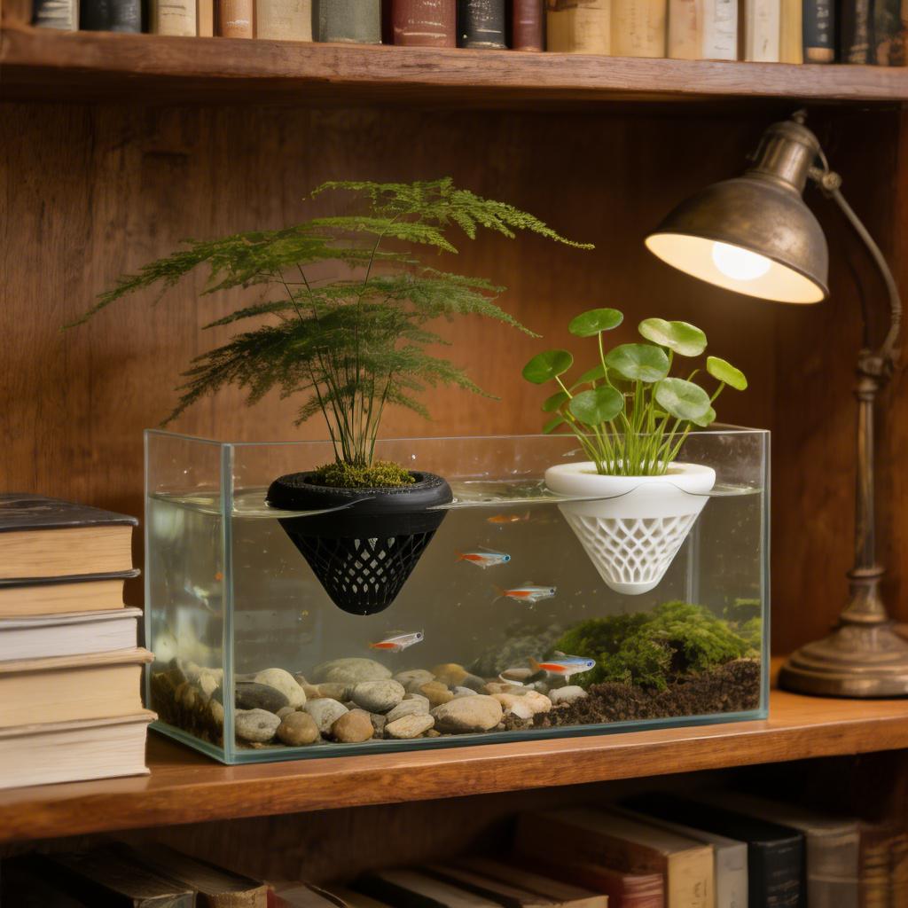 2PCS Floating Aquarium Plant H - đánh giá và giá Aquarium Fish Pot