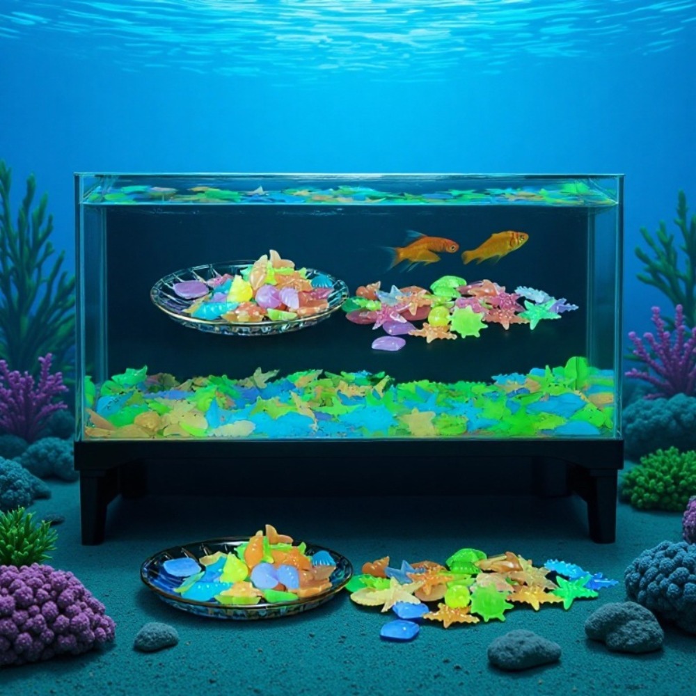 Glowing Luminous Ocean Stones  - đánh giá và giá Aquarium Fish Artificial