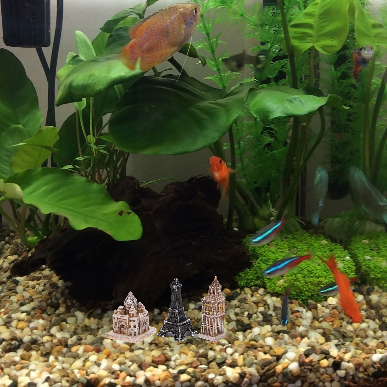 7Pcs Miniature Roman Statues D - đánh giá và giá Aquarium Fish Usa