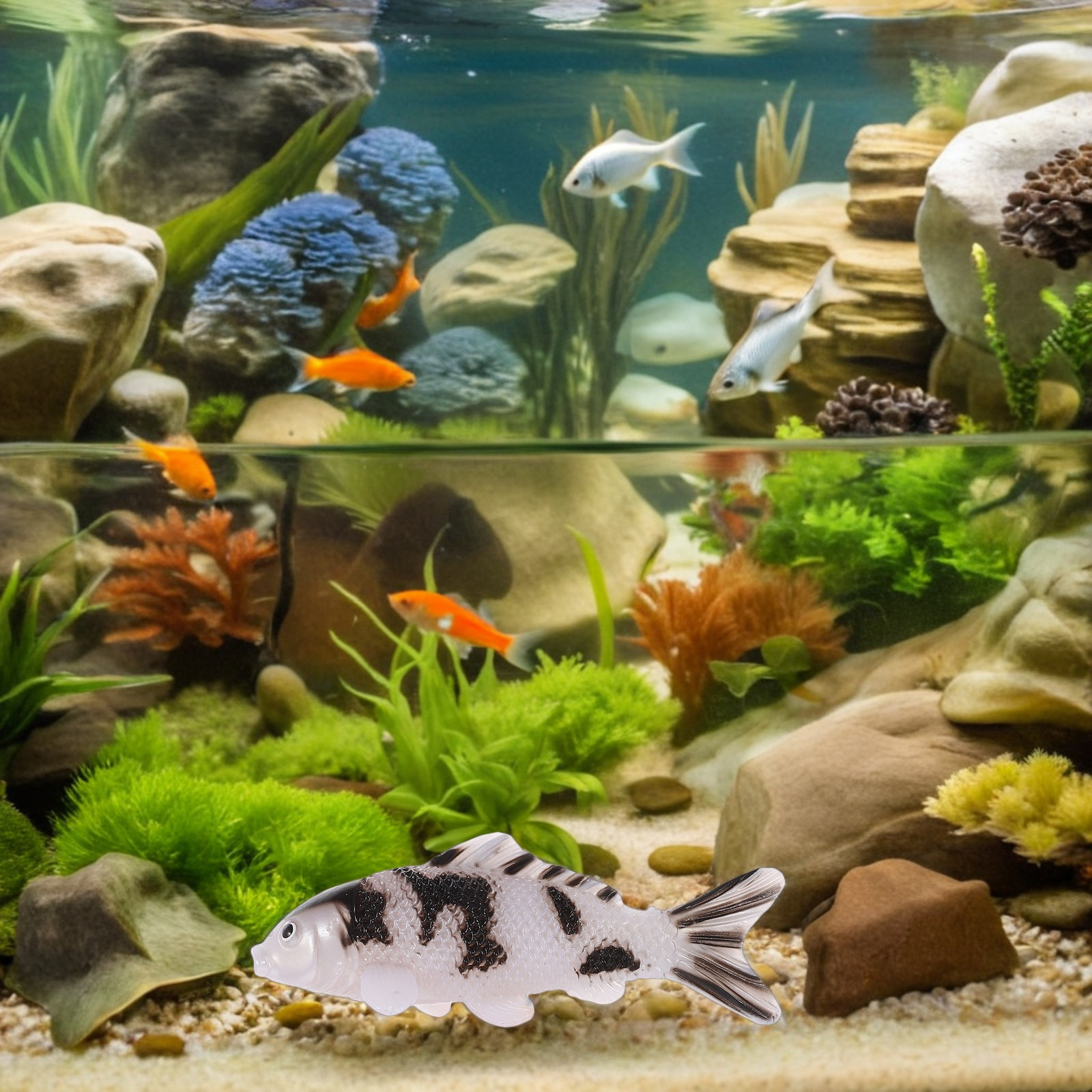 4Pcs Vibrant Koi Fish Aquarium - đánh giá và giá Aquarium Fish Japanese
