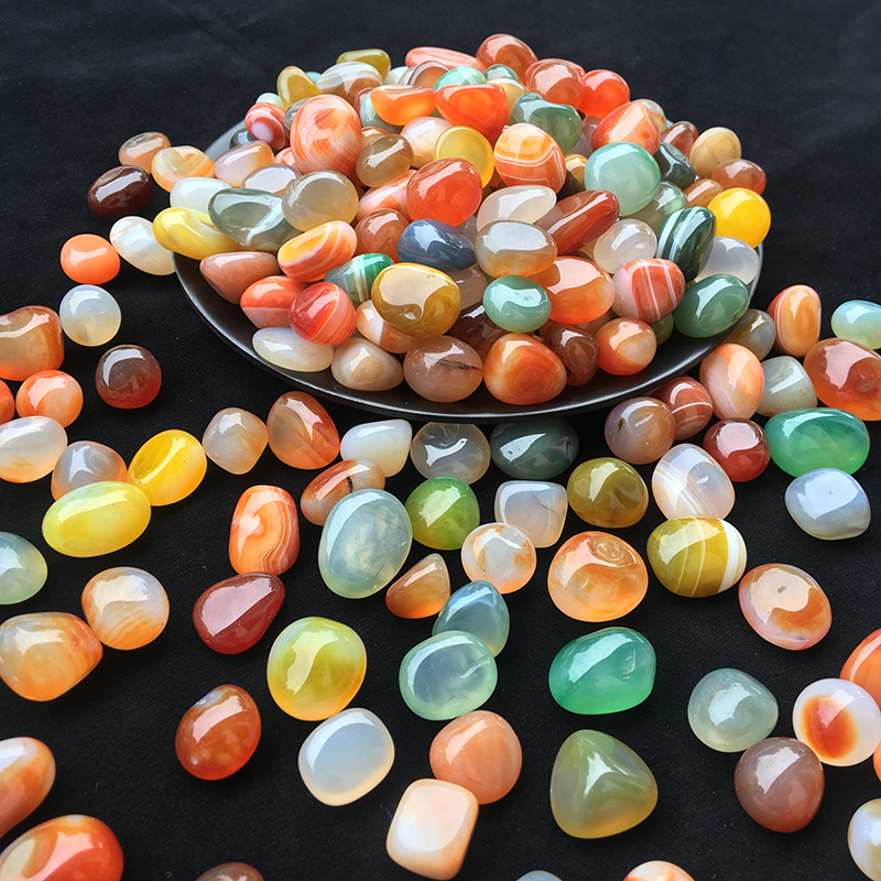JH103 Natural Colorful Agate G - đánh giá và giá Aquarium Fish Rainbow