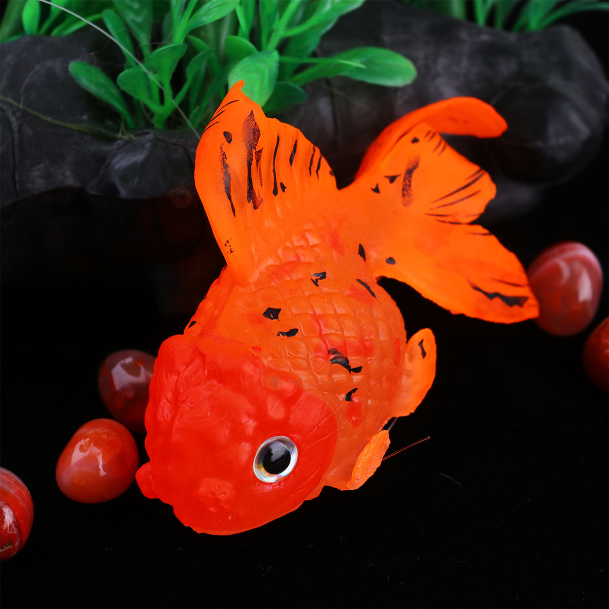 Artificial Silicone Goldfish F - đánh giá và giá Aquarium Fish Artificial