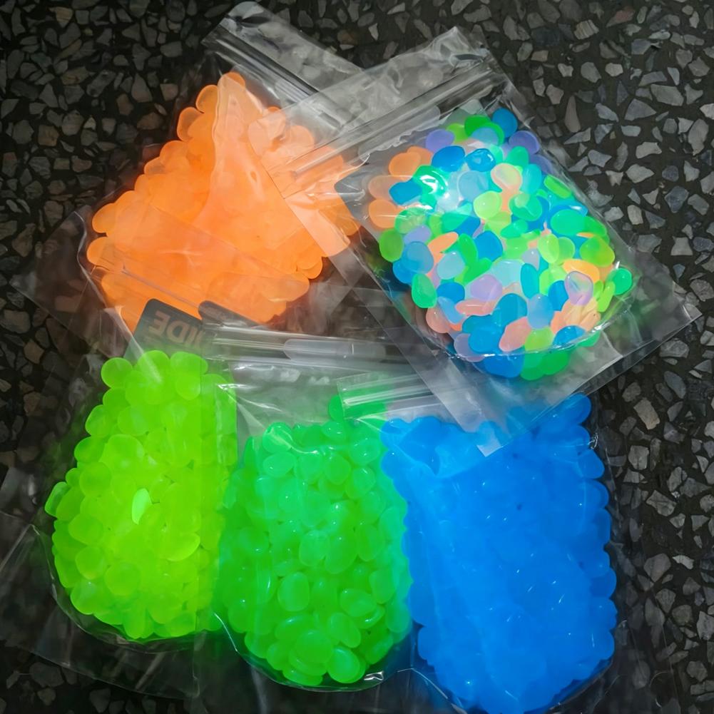 200/1000pcs Luminous Stones Gl - đánh giá và giá Aquarium Fish Glow In The Dark