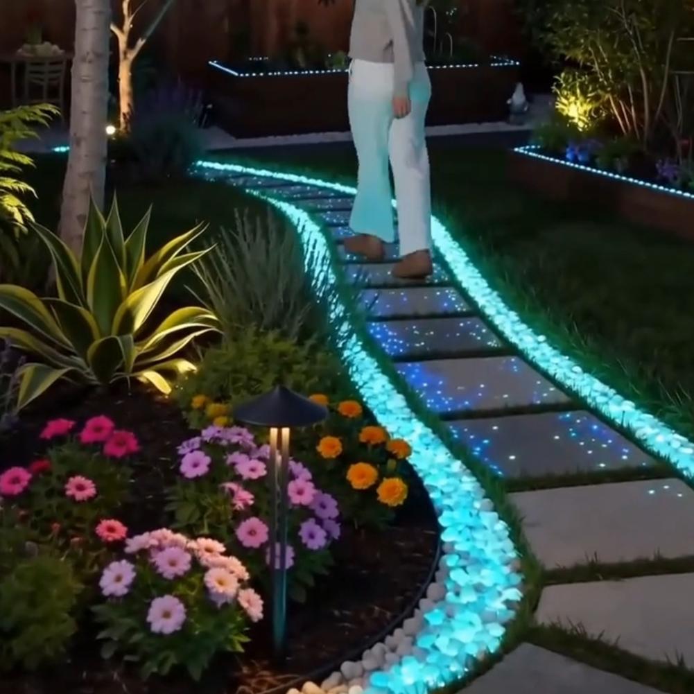 200/1000pcs Luminous Stones Gl - đánh giá và giá Aquarium Fish Glow In The Dark