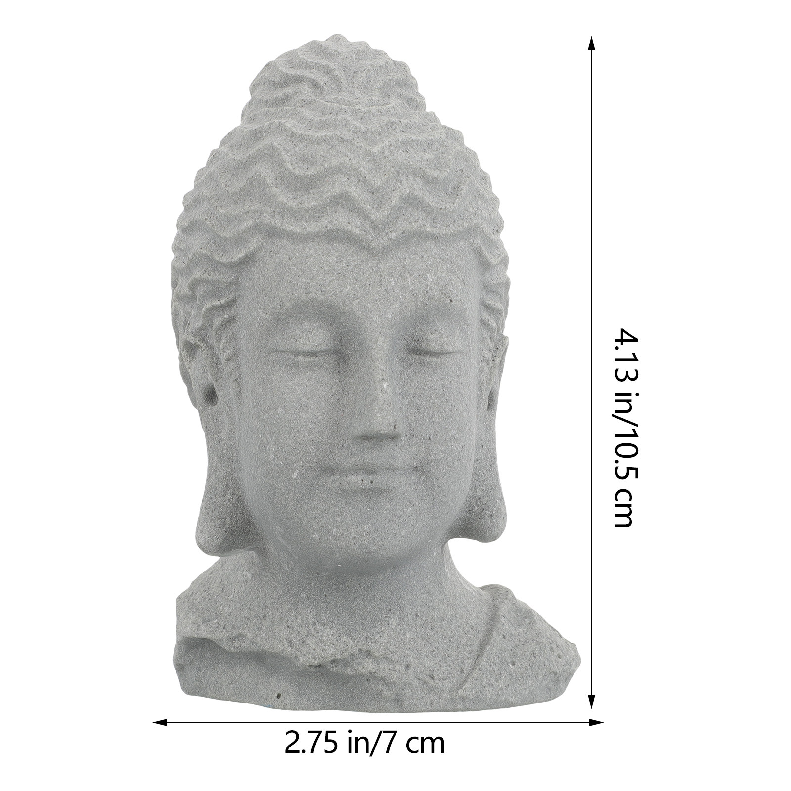 Meditating Buddha Head Statue  - đánh giá và giá Aquarium Fish Usa