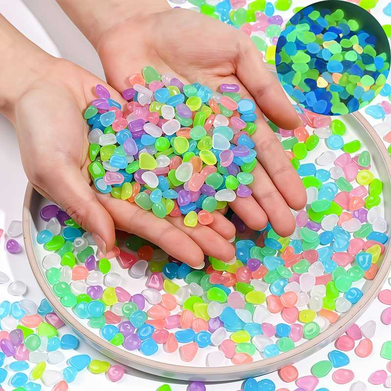 200Pcs Glow in the Dark Garden - đánh giá và giá Aquarium Fish Glow In The Dark