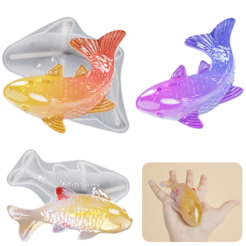 3D Koi Fish Shaped Epoxy Resin - đánh giá và giá Aquarium Fish Saltwater