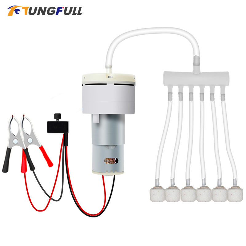 Mini Air Pump DC 12V Oxygen Pu - đánh giá và giá Aquarium Fish Electric