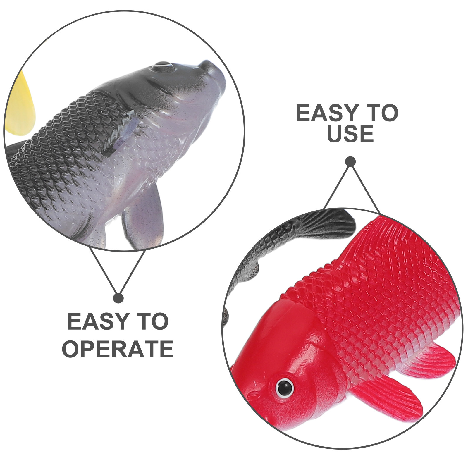 3pcs Fish Crafts Toys Realisti - đánh giá và giá Aquarium Fish Artificial