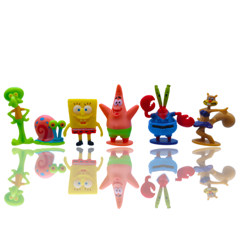 6pcs SpongeBob Fish Tank Decor - đánh giá và giá Aquarium Fish Saltwater