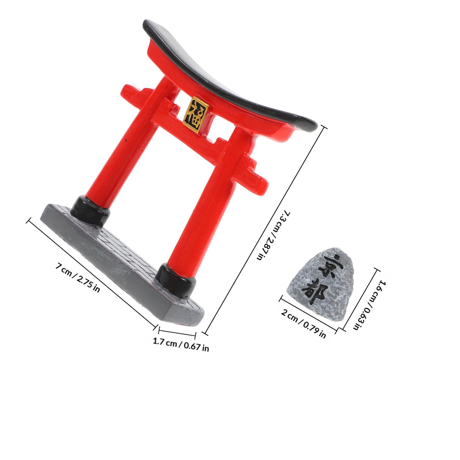 Japanese Torii Gate Small Kyot - đánh giá và giá Aquarium Fish Japanese