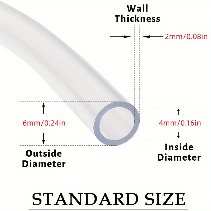4*6mm Silicon Aquarium 1m/3m/5 - đánh giá và giá Aquarium Fish Price