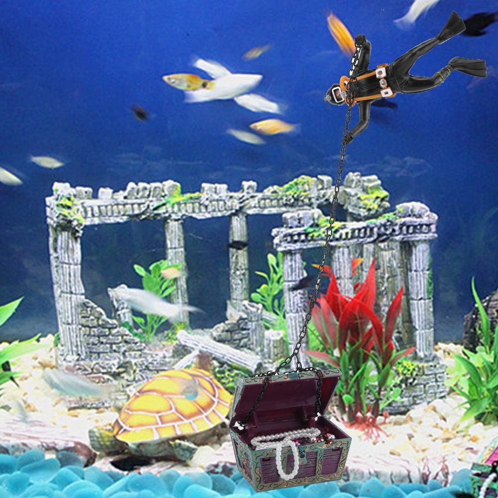 Resin Aquarium Ornament Live-A - đánh giá và giá Aquarium Fish Price