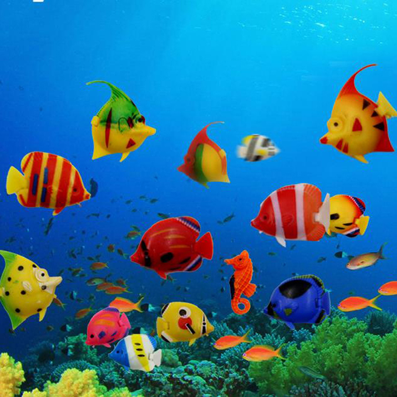 【D】10pcs Aquarium Fish Tank Ar - đánh giá và giá Aquarium Fish Artificial