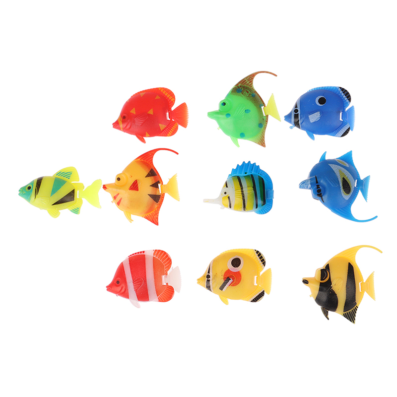 【D】10pcs Aquarium Fish Tank Ar - đánh giá và giá Aquarium Fish Artificial