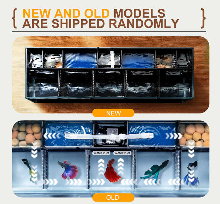 Modular Self-Cleaning Glass Fi - đánh giá và giá Aquarium Fish Zone