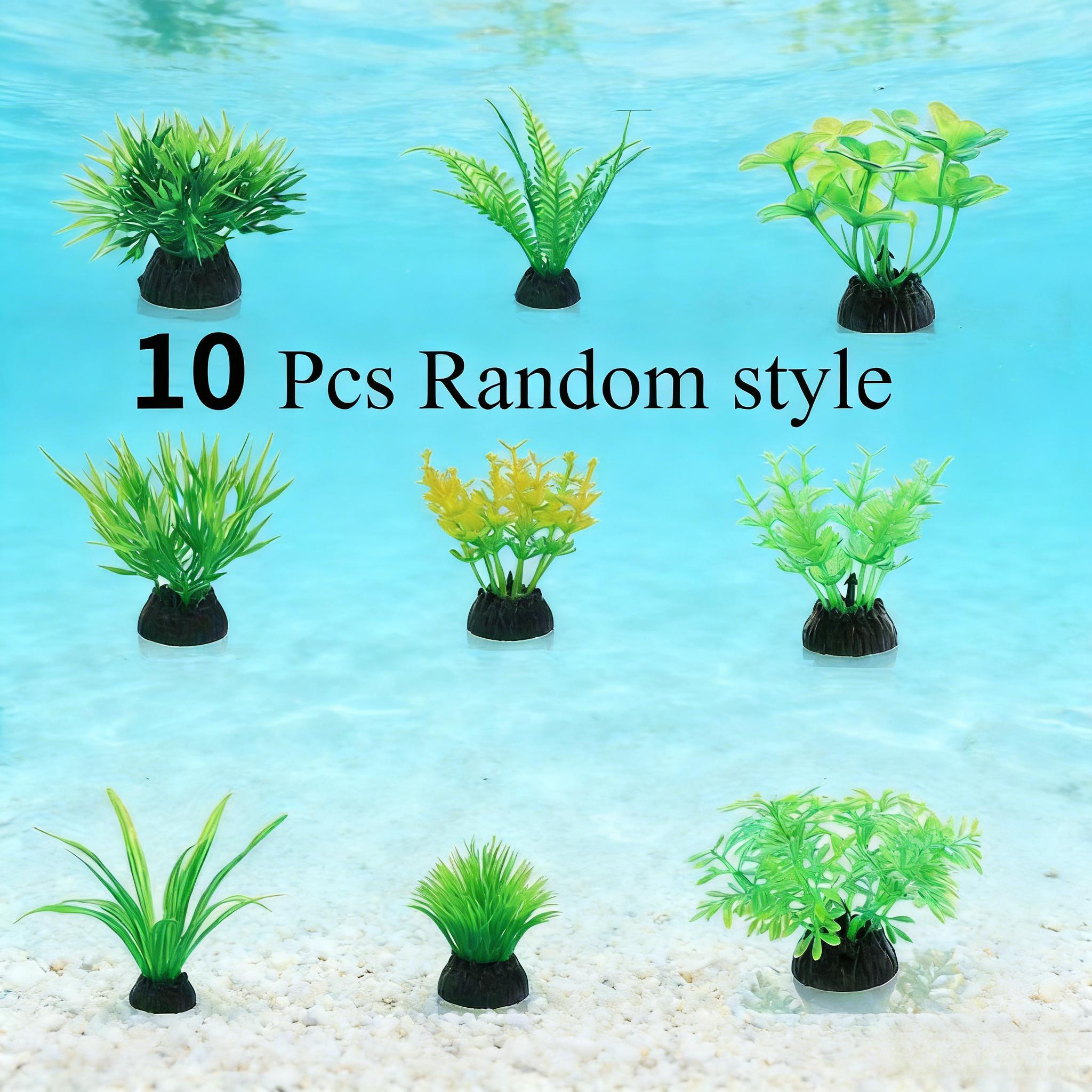 10Pcs Green Artificial Aquariu - đánh giá và giá Aquarium Fish Artificial