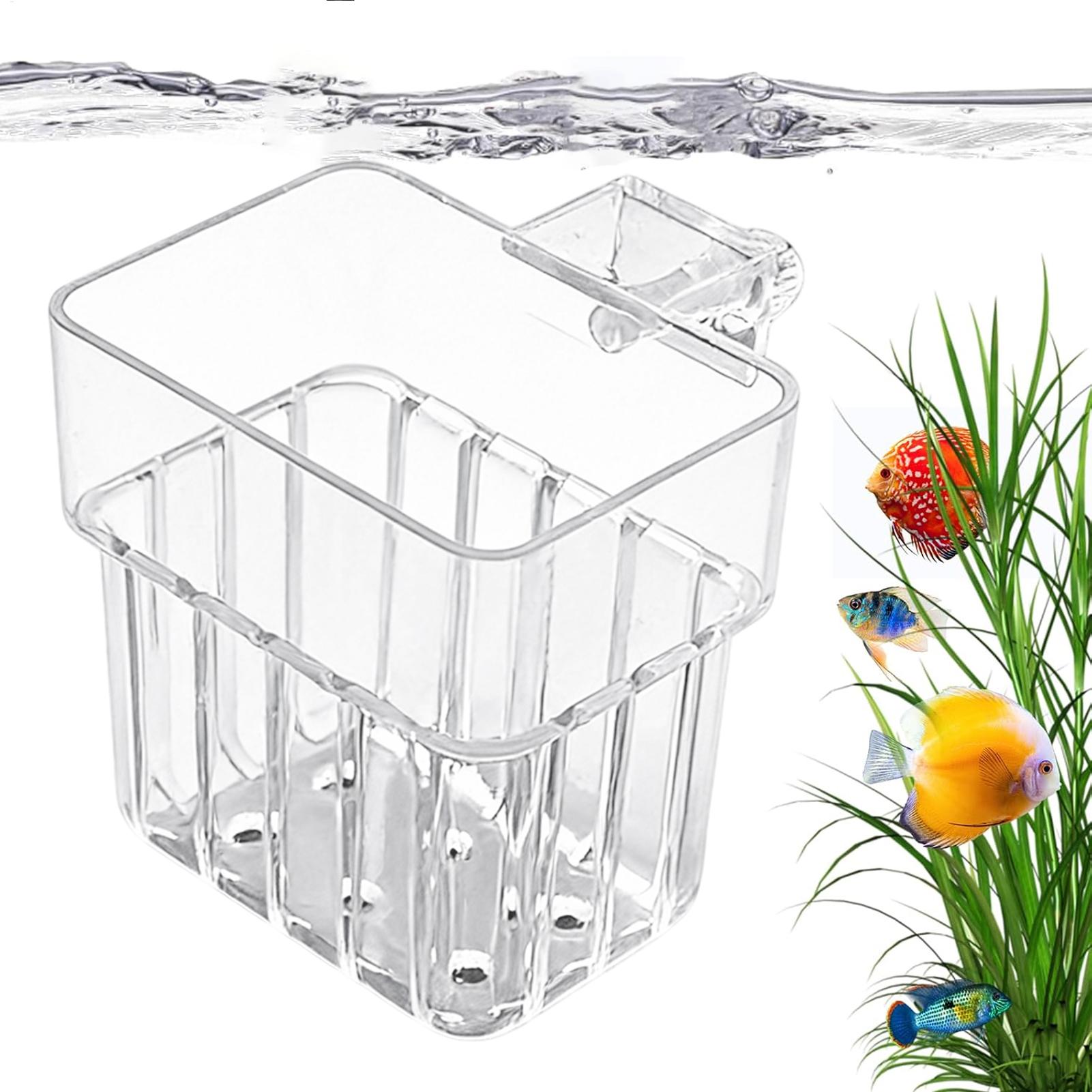 Aquarium Transparent Hanger Po - đánh giá và giá Aquarium Fish Pot