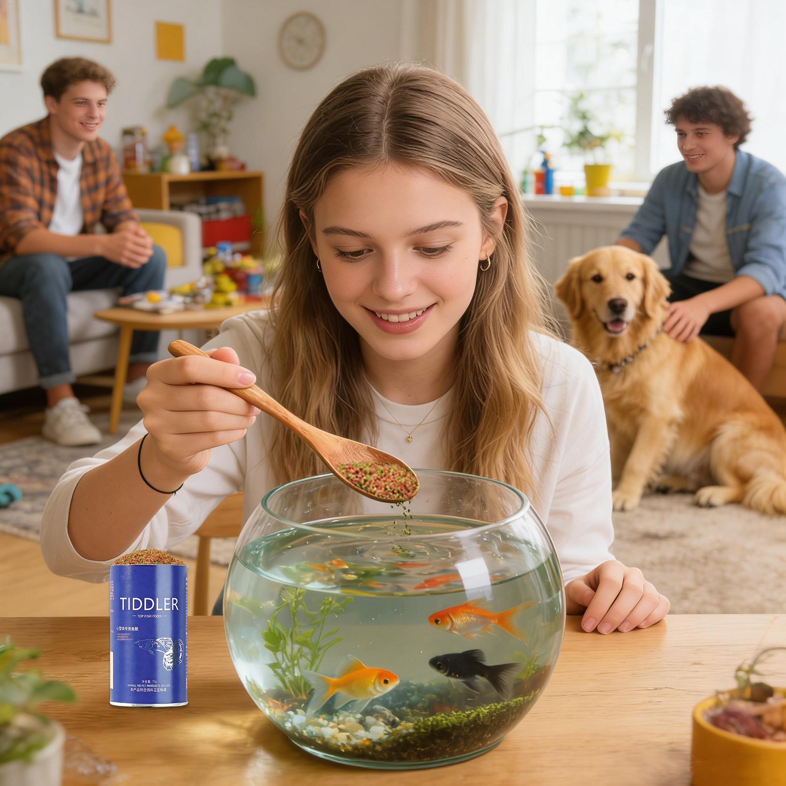 Fish Food Aquarium Feed Small  - đánh giá và giá Aquarium Fish Price
