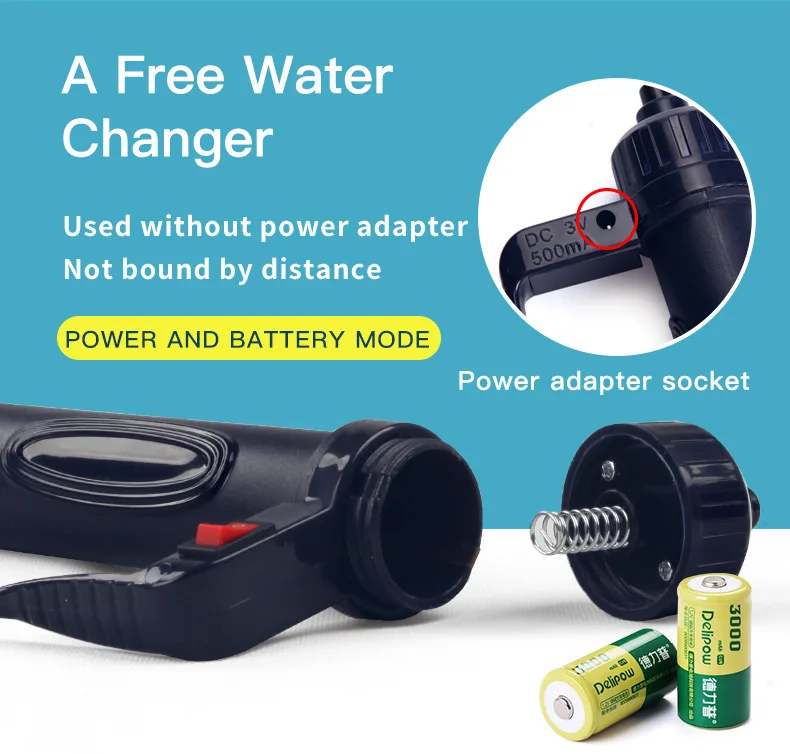 Electric Water Changer Vacuum  - đánh giá và giá Aquarium Fish Electric