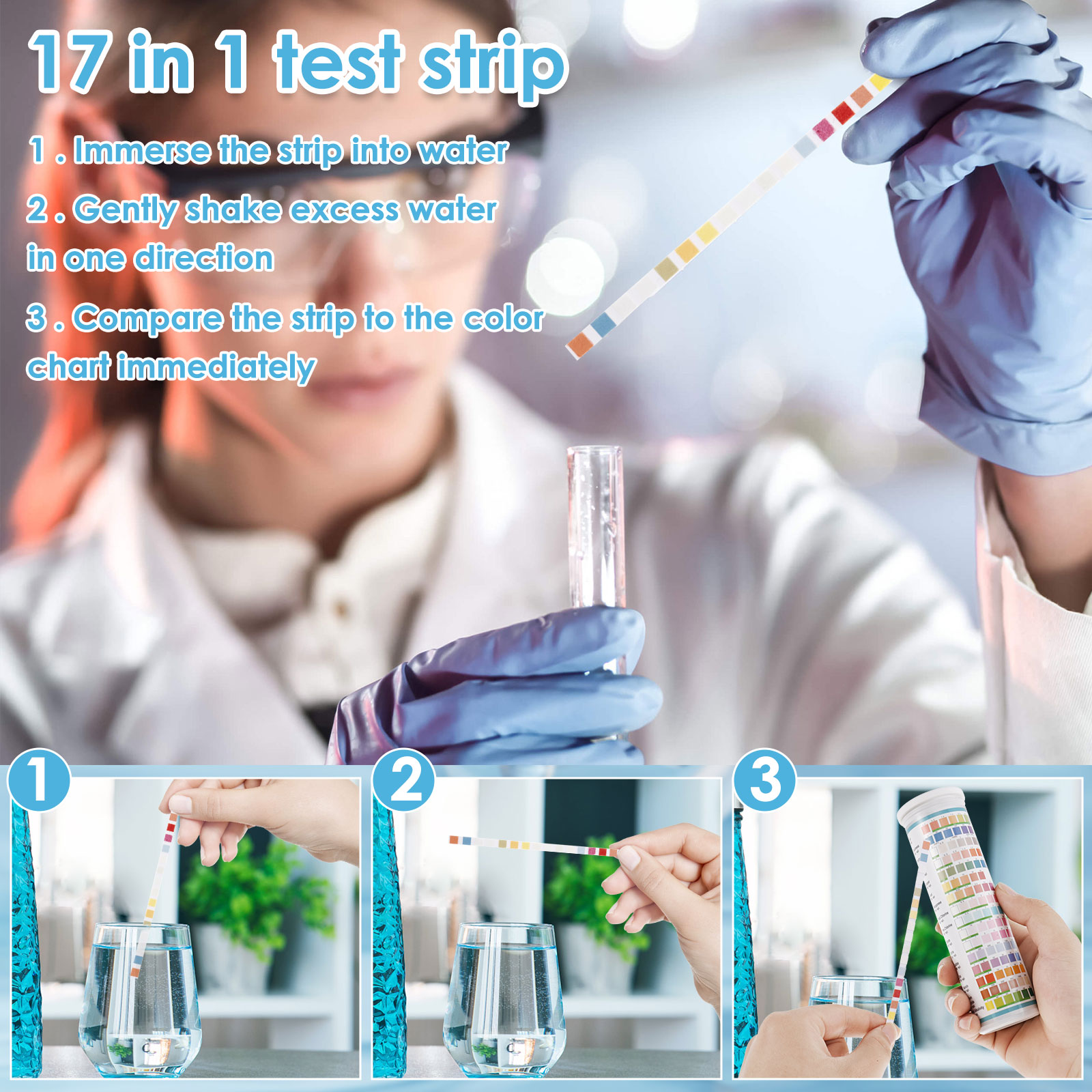 5-17 in 1 Aquarium Test Strips - đánh giá và giá Aquarium Fish Saltwater