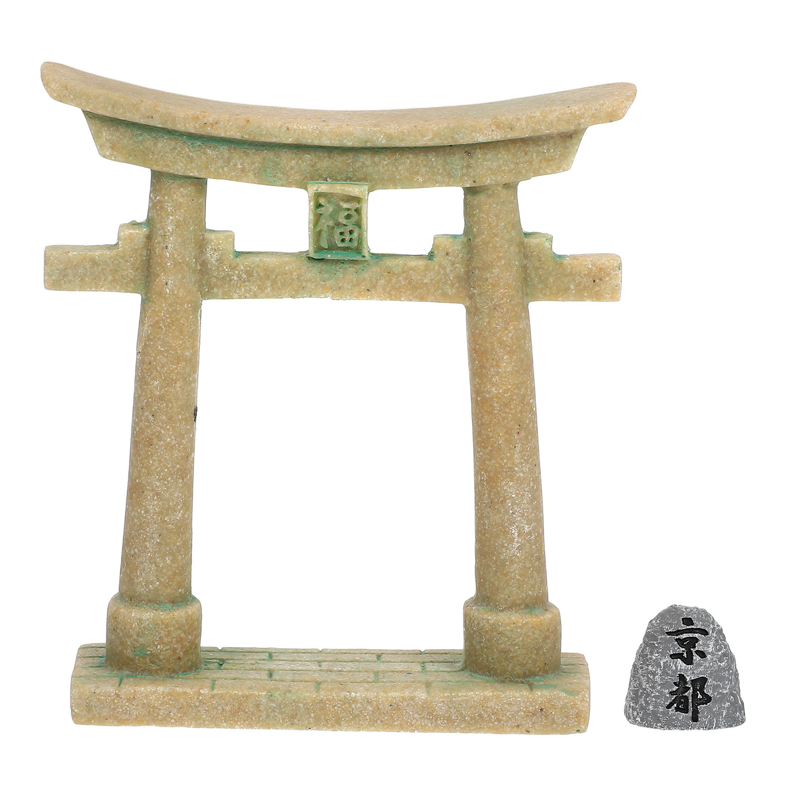 Small Japanese Torii Gate Resi - đánh giá và giá Aquarium Fish Japanese