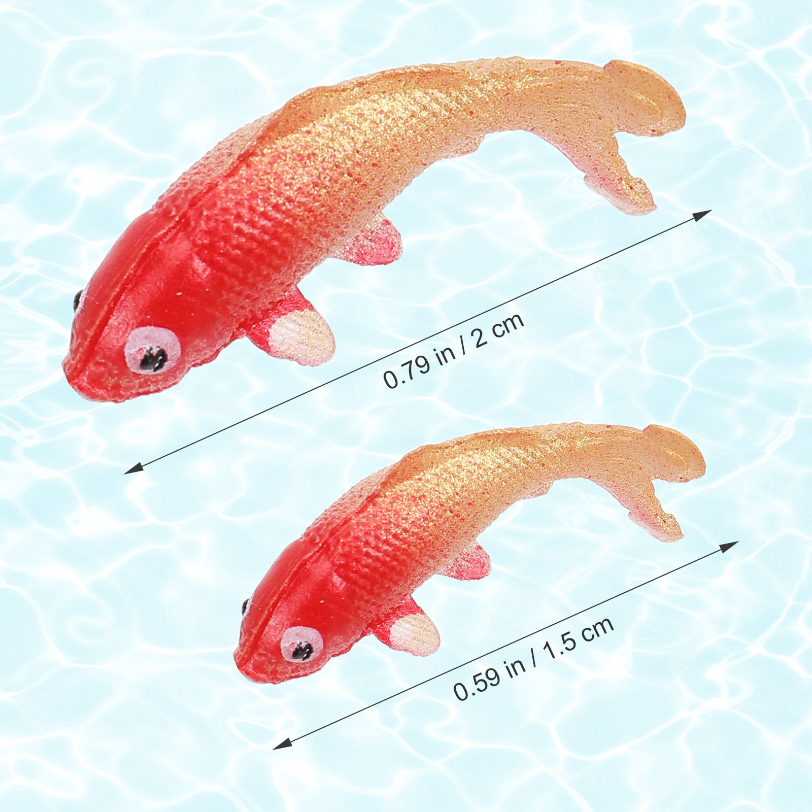 10Pcs Miniature Fancy Carp Sim - đánh giá và giá Aquarium Fish House