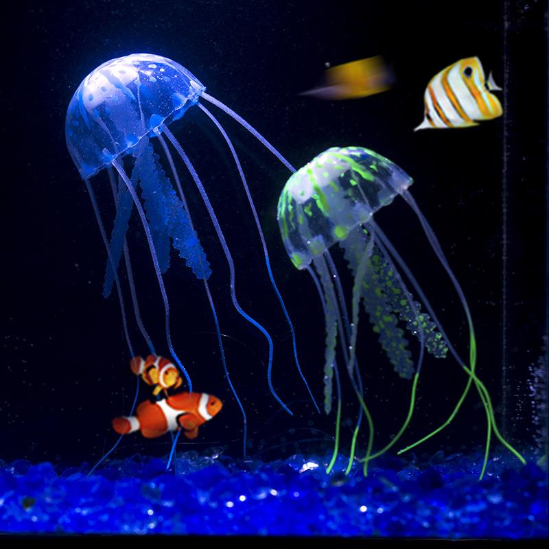 Nhân tạo Sứa Hồ Cá Cá Phụ Kiện - đánh giá và giá Aquarium Fish Artificial