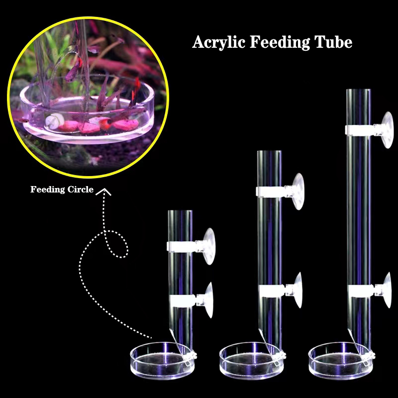 1Pcs Acrylic Aquarium Feeder T - đánh giá và giá Aquarium Fish Price
