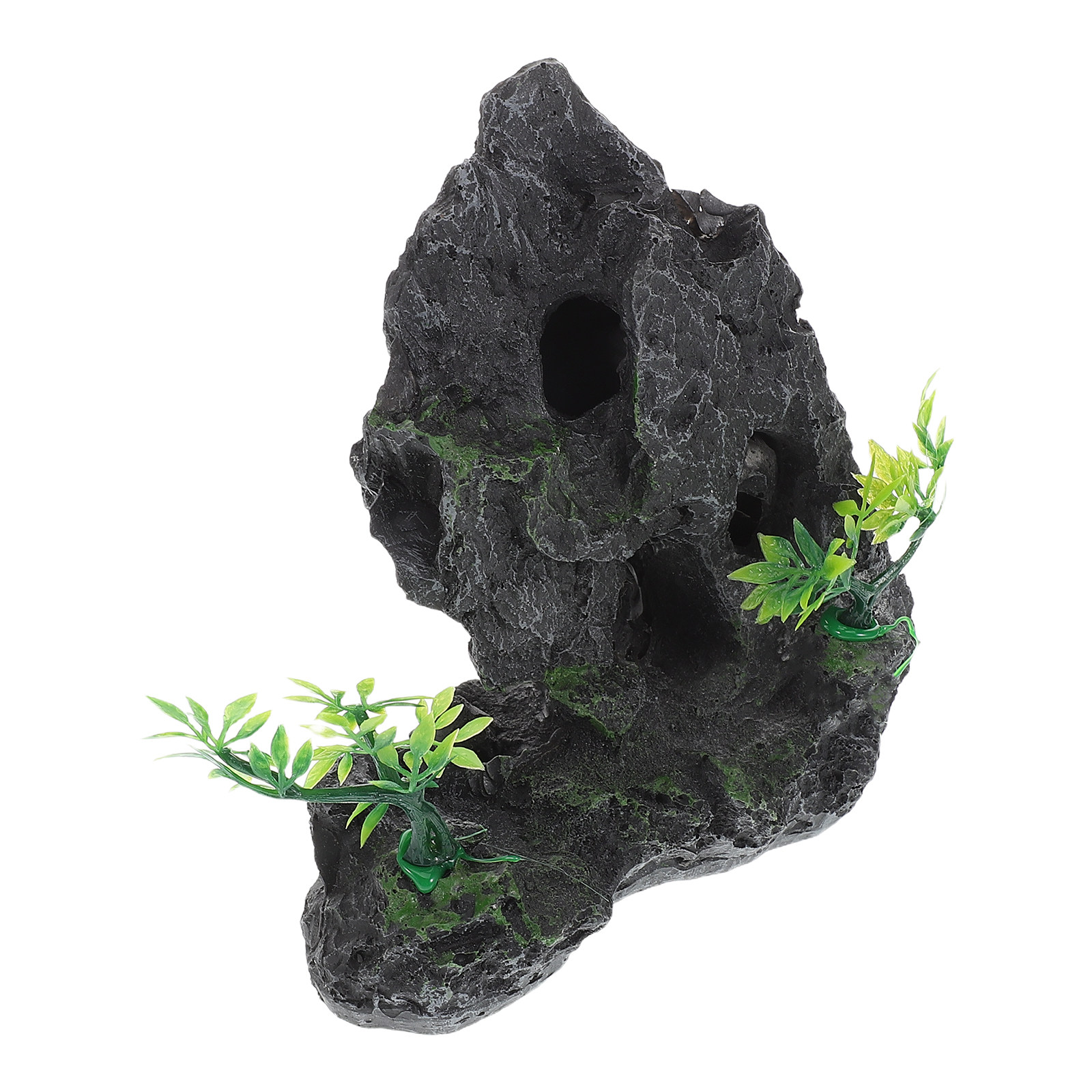 Large Resin Mountain Aquarium  - đánh giá và giá Aquarium Fish Japanese